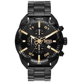 Orologi & Gioielli Uomo Orologi e gioielli Diesel DZ4644-SPIKED Nero