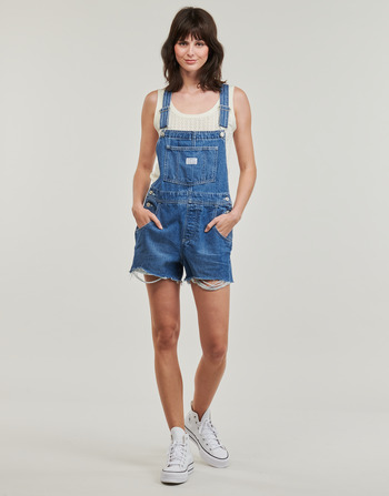 Abbigliamento Donna Tuta jumpsuit / Salopette Levi's VINTAGE SHORTALL Blu