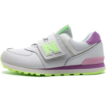 Scarpe Unisex bambino Sneakers New Balance Scarpa Kids Lifestyle Bianco