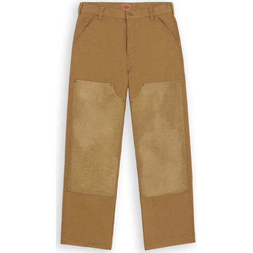 Abbigliamento Uomo Pantaloni Dickies Lucas Waxed Double Knee Acorn Marrone Cammello