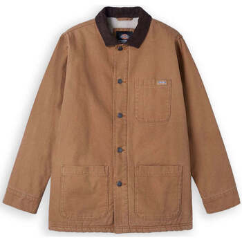 Abbigliamento Uomo Giubbotti Dickies Duck Canvas Chore Coat Sw Marrone Cammello