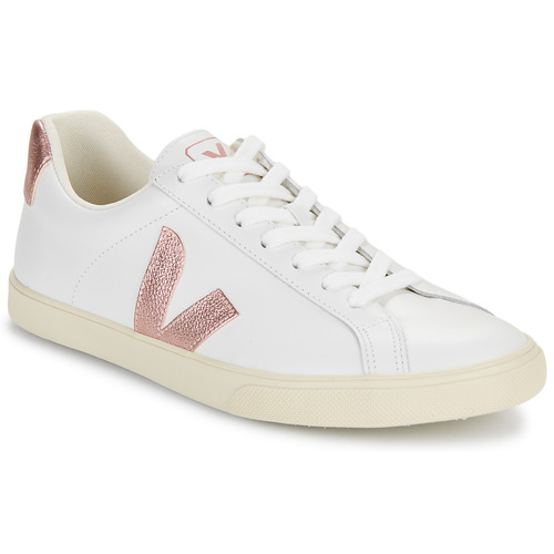 Scarpe Donna Sneakers basse Veja ESPLAR LOGO Bianco / Rosa