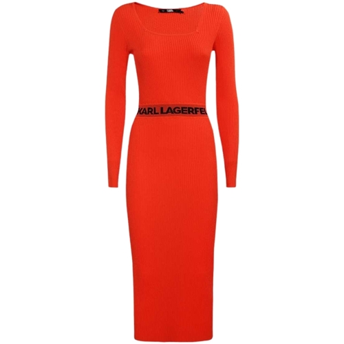 Abbigliamento Donna Abiti corti Karl Lagerfeld  Arancio