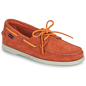 Scarpe Uomo Scarpe da barca Sebago PORTLAND FLESH OUT Marrone