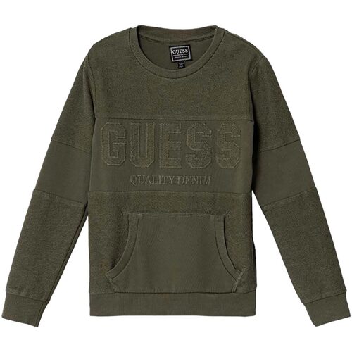 Abbigliamento Bambino Felpe Guess LS ACTIVE TOP Verde