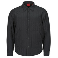 Abbigliamento Uomo Overshirt HUGO Ewel Nero