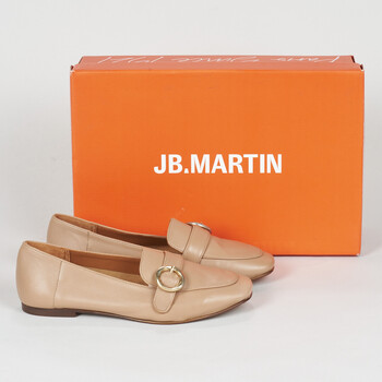 Scarpe Donna Mocassini JB Martin BILLE Nappa / Camel