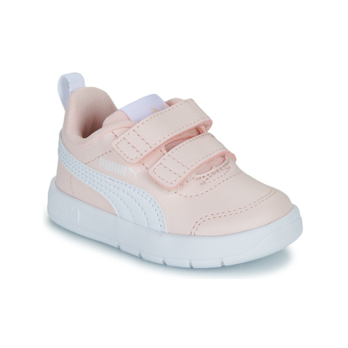 Scarpe Bambina Sneakers basse Puma Courtflex V3 V Inf Rosa / Bianco