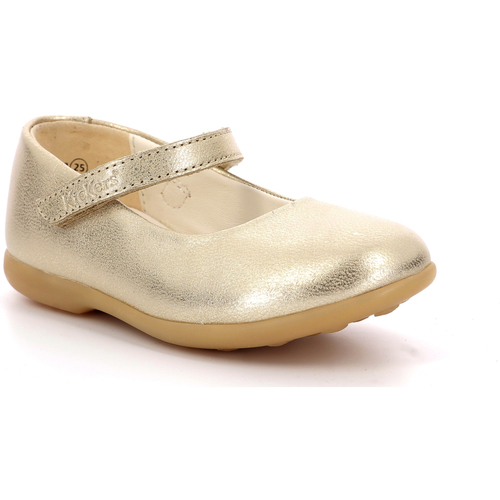 Scarpe Bambina Ballerine Kickers Ambellie Beige