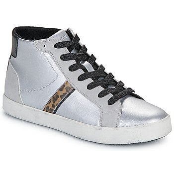 Scarpe Donna Sneakers alte Geox D BLOMIEE Argento