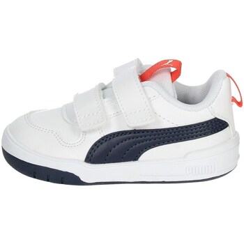 Scarpe Unisex bambino Sneakers alte Puma 380741 Bianco