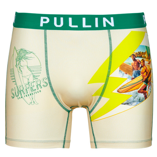 Biancheria Intima Uomo Boxer Pullin FASHION LYCRA Beige / Giallo / Multicolore