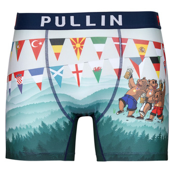 Biancheria Intima Uomo Boxer Pullin FASHION LYCRA Blu / Multicolore / Grigio