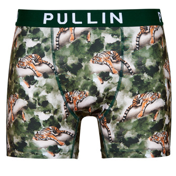 Biancheria Intima Uomo Boxer Pullin FASHION LYCRA Nero / Verde / Arancio