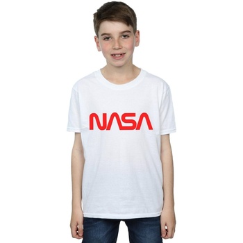 Abbigliamento Bambino T-shirt & Polo Nasa BI40297 Bianco