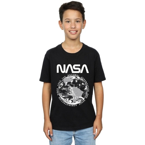 Abbigliamento Bambino T-shirt & Polo Nasa BI40408 Nero