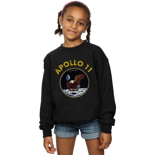 Abbigliamento Bambina Felpe Nasa Apollo 11 Nero