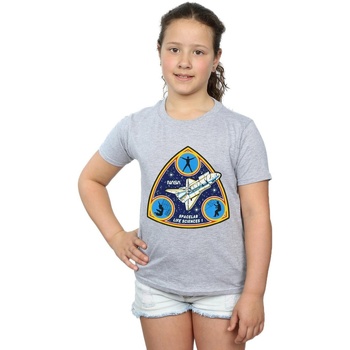 Abbigliamento Bambina T-shirts a maniche lunghe Nasa Spacelab Life Science Grigio