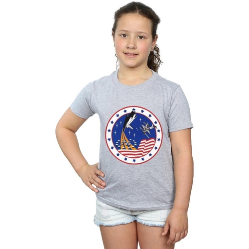 Abbigliamento Bambina T-shirts a maniche lunghe Nasa Rocket 76 Grigio