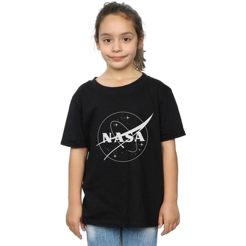 Abbigliamento Bambina T-shirts a maniche lunghe Nasa BI42308 Nero