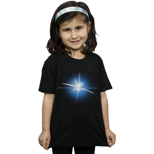 Abbigliamento Bambina T-shirts a maniche lunghe Nasa Kennedy Space Centre Nero