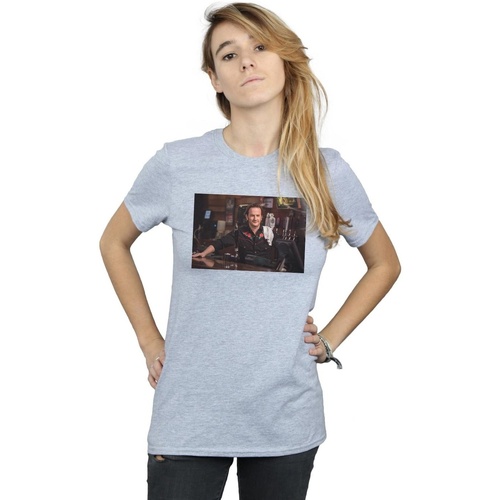 Abbigliamento Donna T-shirts a maniche lunghe Supernatural Gabriel's Bar Grigio