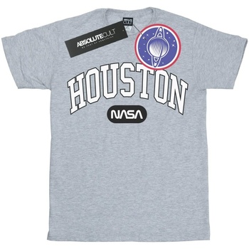 Abbigliamento Bambino T-shirt & Polo Nasa Houston Grigio