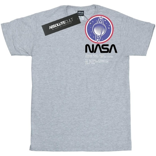 Abbigliamento Uomo T-shirts a maniche lunghe Nasa Johnson Grigio