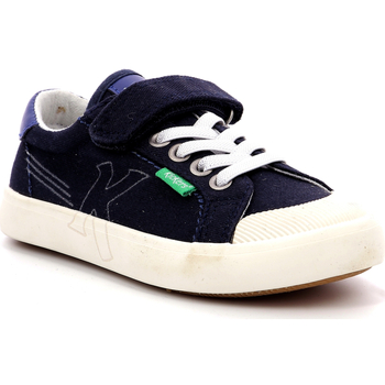 Scarpe Bambina Sneakers basse Kickers Kickgoldi Blu