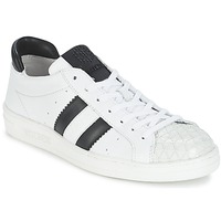 Scarpe Donna Sneakers basse Bikkembergs BOUNCE 594 LEATHER Bianco / Nero