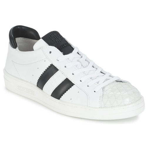 Scarpe Donna Sneakers basse Bikkembergs BOUNCE 594 LEATHER Bianco / Nero