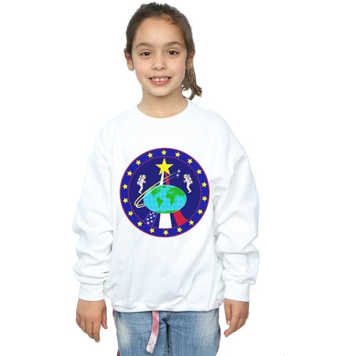 Abbigliamento Bambina Felpe Nasa BI41452 Bianco