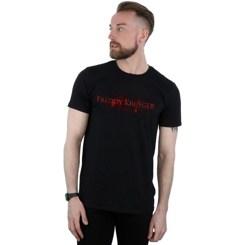 Abbigliamento Uomo T-shirts a maniche lunghe A Nightmare On Elm Street BI43901 Nero