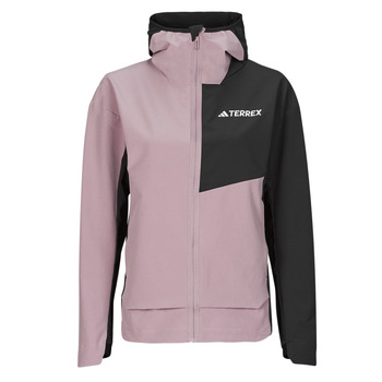 Abbigliamento Donna giacca a vento adidas TERREX Multi Softshell Jacket Viola / Nero