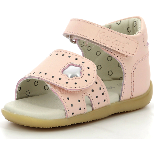 Scarpe Bambina Sandali Kickers Bigkratch-c Rosa