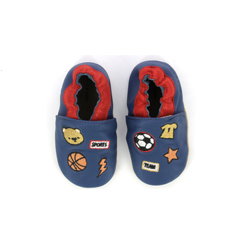 Scarpe Bambino Scarpette neonato Robeez Patch Sports Blu