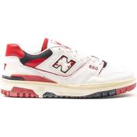 Scarpe Uomo Sneakers New Balance 550 Vintage Og  Red Bianco