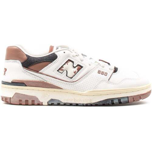 Scarpe Uomo Sneakers New Balance 550 Vintage Og Bianco