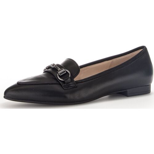 Scarpe Donna Mocassini Gabor Ciabatte Nero