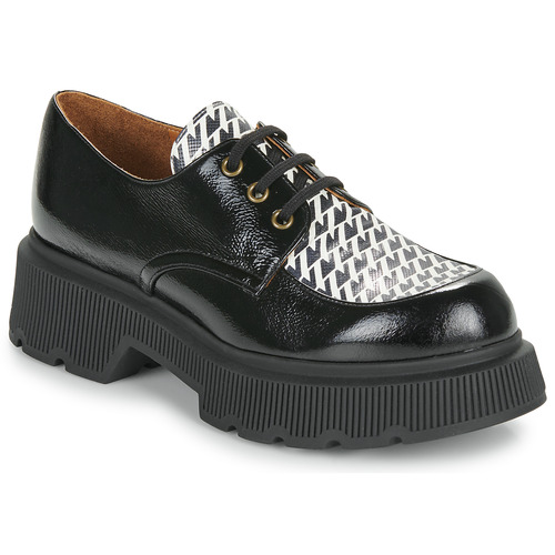 Scarpe Donna Derby Chie Mihara QAMBA Nero / Bianco