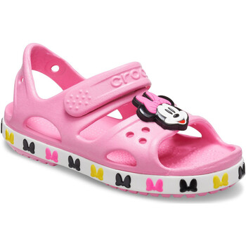 Scarpe Bambina Sandali Crocs 206170-OVER Rosa