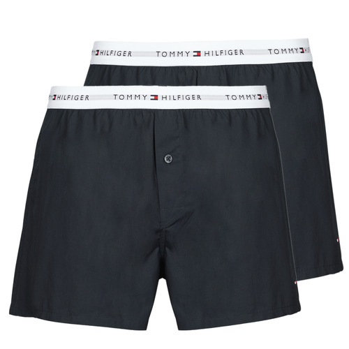 Biancheria Intima Uomo Mutande uomo Tommy Hilfiger WOVEN BOXER X2 Marine