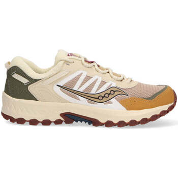 Scarpe Uomo Sneakers basse Saucony Grid Peak beige verde cuoio Beige