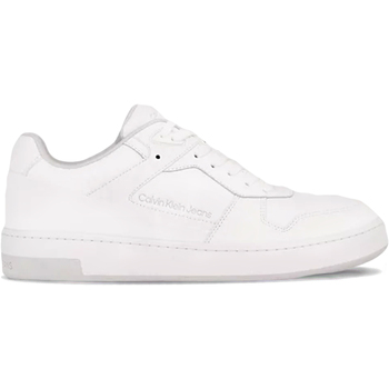 Scarpe Uomo Sneakers Calvin Klein Jeans Basket Cupsole Low Bianco