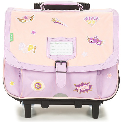 Borse Bambina Borse / Cartelle con rotelle Tann's DIANA TROLLEY 38CM Rosa