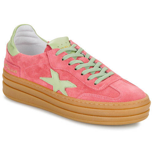 Scarpe Donna Sneakers basse Meline  Rosa / Verde