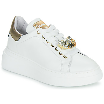 Scarpe Donna Sneakers basse Meline  Bianco / Oro