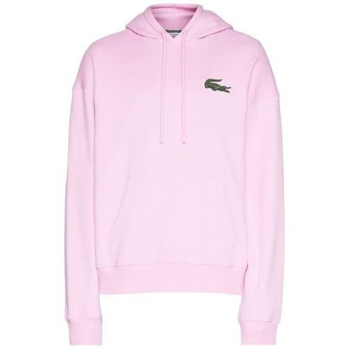 Abbigliamento Felpe Lacoste Maglia Loose Fit Hoody Pink Rosa