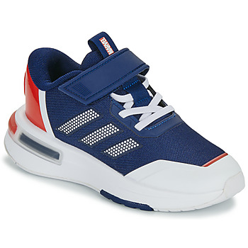 Scarpe Bambino Sneakers basse Adidas Sportswear MARVEL CAP Racer EL K Blu / Rosso