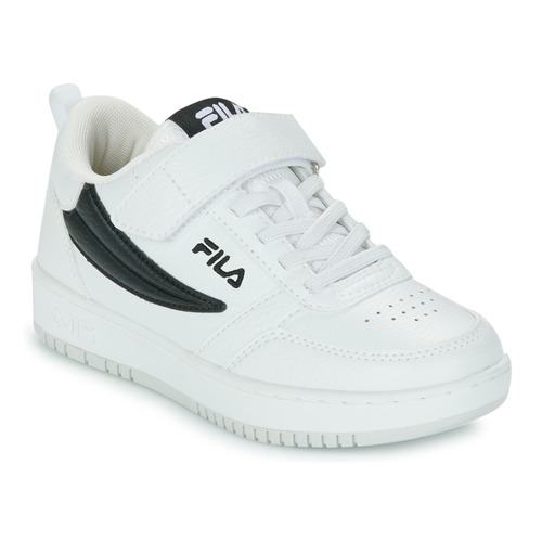 Scarpe Unisex bambino Sneakers basse Fila FILA REGA NF velcro kids Bianco / Nero